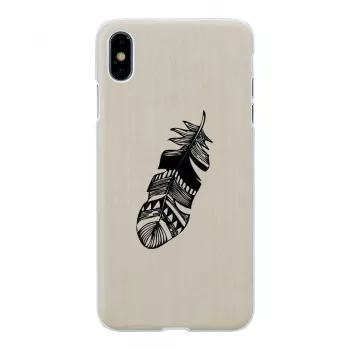 Apsauginis dėklas iPhone XS Max man and wood – Indian White