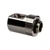 EK Water Blocks EK-Torque Adapter 90° G1/4 col. AG į G1/4 col. IG - Sukamasis, nikeliuotas sidabras