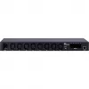 Inter-Tech SW-0816 maitinimo skirstytuvas (PDU) 8 AC lizdai Juodas