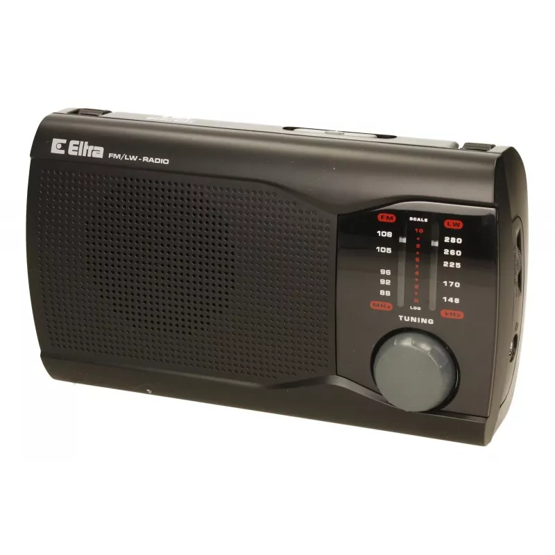 Nešiojamas radijo imtuvas FM/AM ELTRA EWA juodas