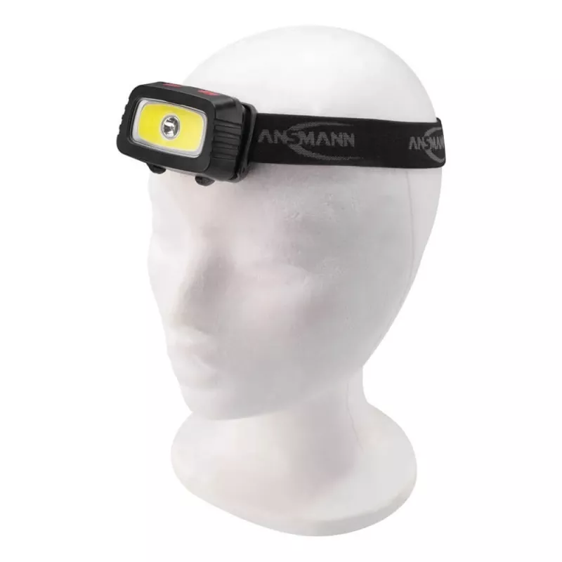 Priekinė galvos lemputė ANSMANN HD200B LED 3W IP44
