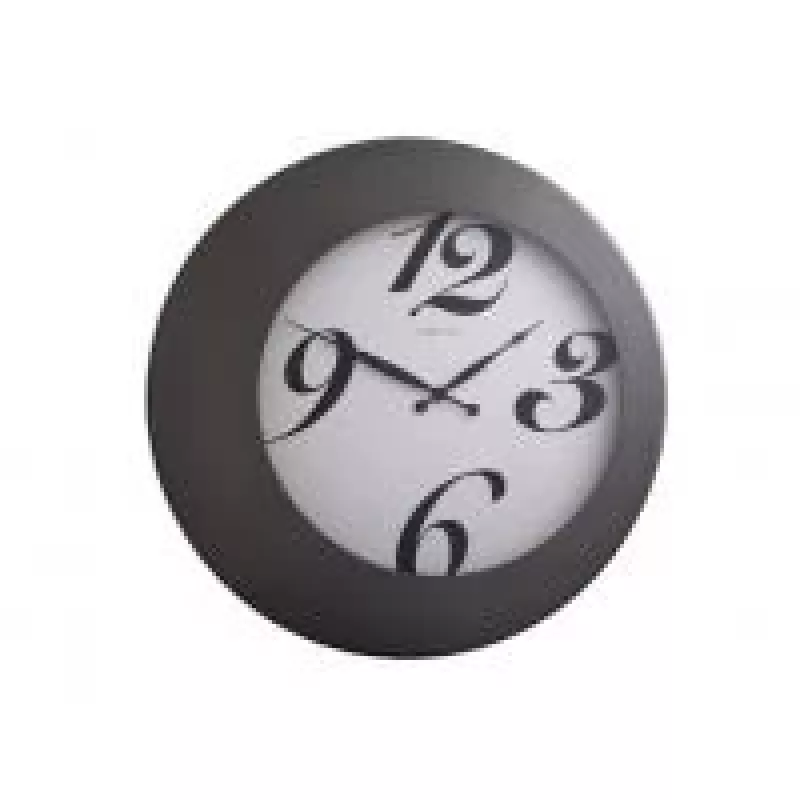 NeXtime 2947 Walter sieninis laikrodis, Ø 45 cm, juodas
