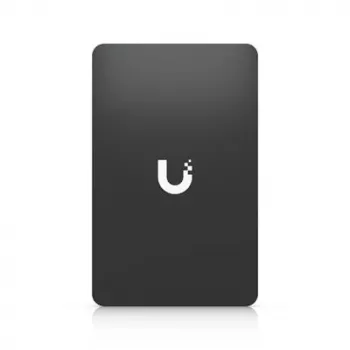 Ubiquiti UniFi Access Card UA-CARD-B-100, 100 vnt. pakuotė NFC kortelių, juodos spalvos (UA-CARD-B-100)