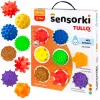 Sensoriniai kamuoliukai be skylių TULLO 8 vnt.