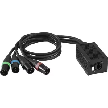 Adapteris DMX-RJ45 EUROLITE DNK-1 (70064831) – konvertavimui iš DMX512 į RJ45
