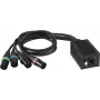 Adapteris DMX-RJ45 EUROLITE DNK-1 (70064831) – konvertavimui iš DMX512 į RJ45