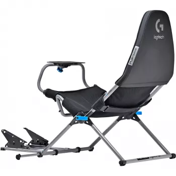 Žaidimų kėdė Playseat Challenge X - Logitech G Edition, juoda, pilka