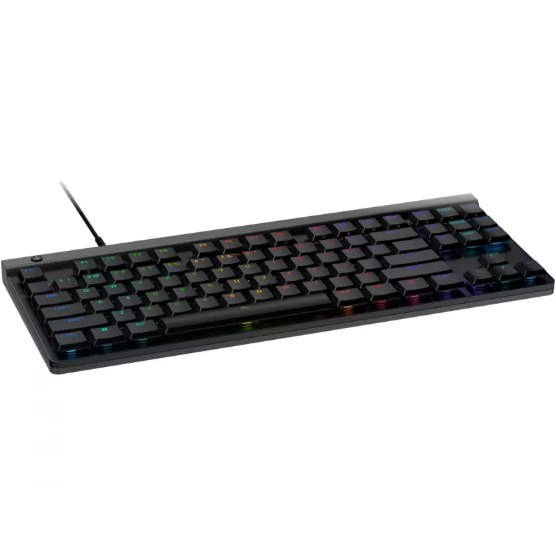 Logitech G G515 TKL klaviatūra žaidimams USB AZERTY prancūzų juoda mechaninė RGB