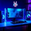 Neon šviesos MANTA SNL109MT Ranka su žaidimų pultu neoninis ženklas, dekoratyvinis LED apšvietimas žaidimų erdvei