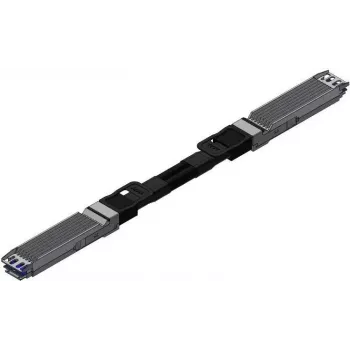 Nvidia MCP4Y10-N00A InfiniBand šviesolaidinis kabelis 0,5 m OSFP juodas