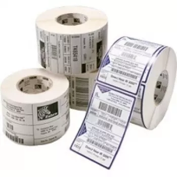 Zebra ZIPRT3014648 etiketės, baltos, lipnios, 1000 vnt. rulone