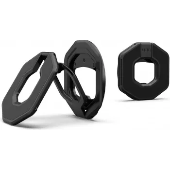 UAG Monarch Dual Magnetic Ring Stand – dvipusis magnetinis laikiklis apsauginiam dėklui (juodas)