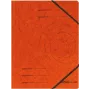 Klasikinis segtuvas Herlitz 972463 Kartoninis Oranžinis A4