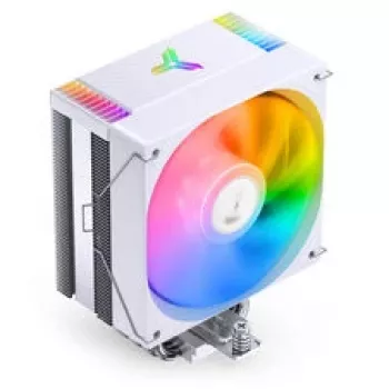 Aušintuvas CPU Jonsbo CR-1000MAX V2 PWM ARGB baltas — bokštinis radiatorius, PWM ventiliatorius, ARGB apšvietimas
