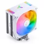 Aušintuvas CPU Jonsbo CR-1000MAX V2 PWM ARGB baltas — bokštinis radiatorius, PWM ventiliatorius, ARGB apšvietimas