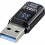 Renkforce USB-C adapteris [1x USB-A kištukas - 1x lizdas] USB 3.2 su skaitmeniniu ekranu, A tipo (RF-6826678)