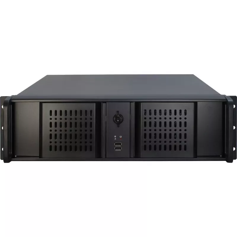 Inter-Tech 3U-3098-S Rack Black 19 inch 3U korpusas