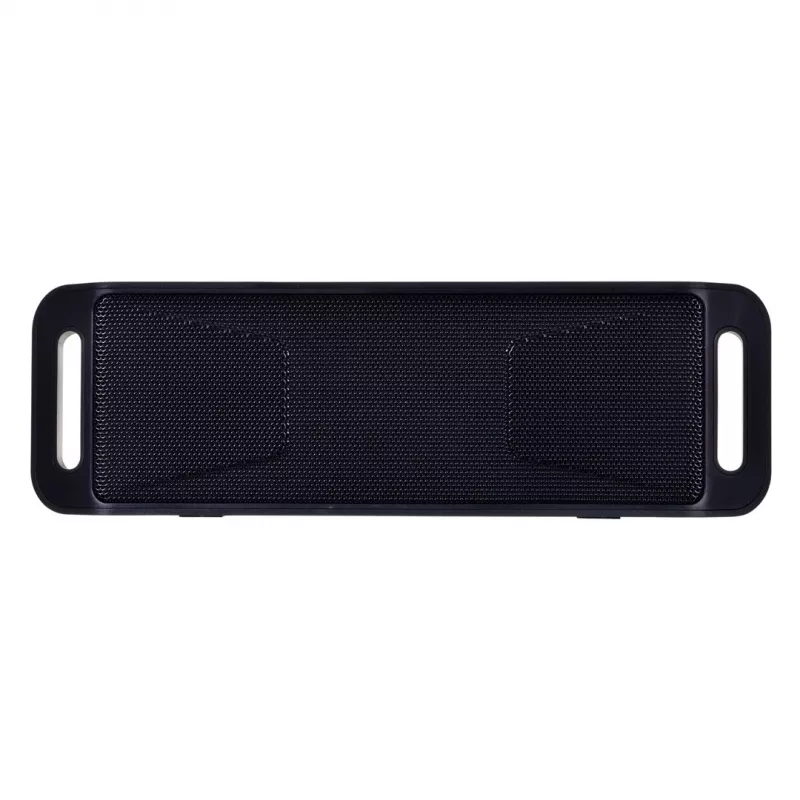Nešiojamas stereo garsiakalbis ESPERANZA FOLK Black — 6 W RMS, Bluetooth, MicroSD, LiPo baterija