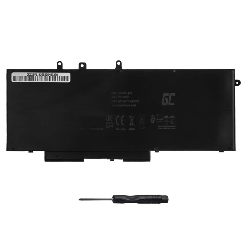 Green Cell GC-DE128V2 Nešiojamojo kompiuterio baterija 7,6 V 6000 mAh Dell