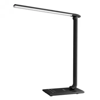 LED stalinė lempa Aukey LT-T10 12W 3000–6500K reguliuojama spalvos temperatūra, juoda