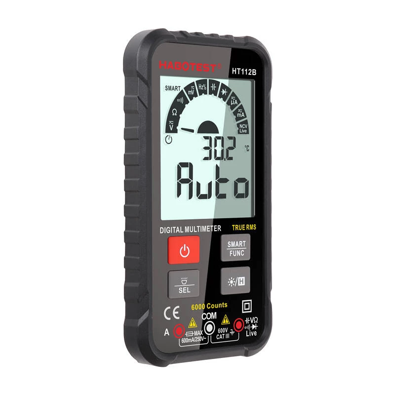 Tikroji RMS skaitmeninis universalus multimetras Habotest HT112B