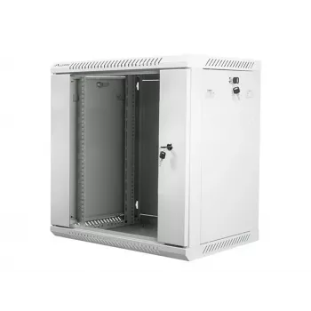 Sieninis tinklo rack Lanberg WF01-6412-10S, 12U, 19 colių, 600×450×640 mm, IP20, 60 kg