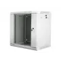 Sieninis tinklo rack Lanberg WF01-6412-10S, 12U, 19 colių, 600×450×640 mm, IP20, 60 kg