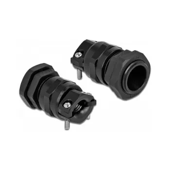 Kabelio įvadas DeLOCK 60355 Juodas Metalas Plastikas 1 vnt