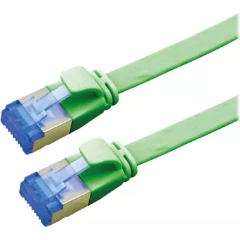 VALUE Patch Cable Cat.6A (Class EA) FTP, ypač plokščias, Žalias, 2 m (21.99.2142)
