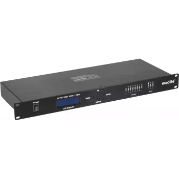 Šviesos tinklo mazgas EUROLITE Art-Net DMX 70064843 – 8 DMX išėjimų per Ethernet