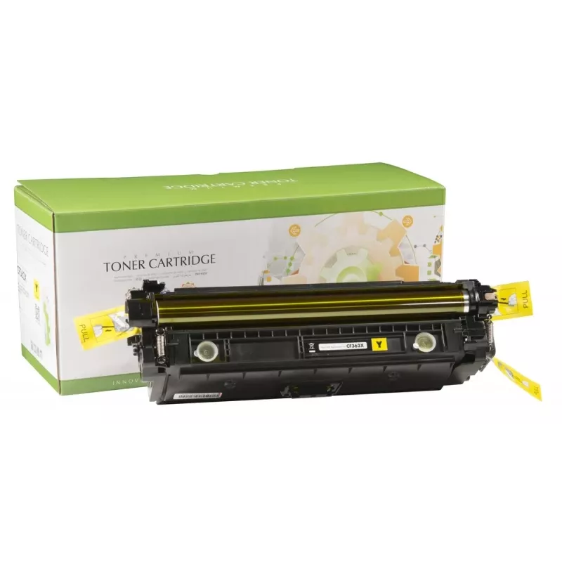 Suderinamas statinės kontrolės Hewlett-Packard 508X CF362X/CRG040H geltonas, 9500 psl.