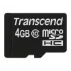 Transcend 4GB MicroSDHC Class 10 atminties kortelė TS4GUSDC10