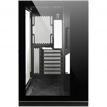 C-703 Vision ATX Gaming korpusas, Grūdintas stiklas, Juodas
