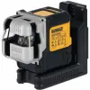 Belaidis kelių linijų lazeris DeWalt DCLE14301GB 3×180° kryžminės linijos, 18V, žalios linijos, integruota Powerstack Li‑Ion baterija