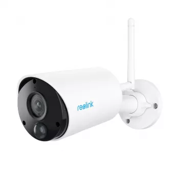 Reolink Argus Series B320 – 3MP belaidė lauko apsaugos kamera su baterija, asmens/transporto priemonės aptikimu, dvipusiu garsu