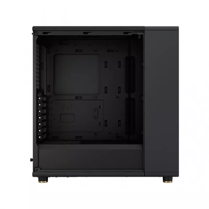 Fractal Design North Charcoal Black Mesh vidutinis bokštas - juoda