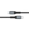 USB laidas Qoltec 52358 1,5 m USB C juodas USB 2.0 0,48 Gbit/s