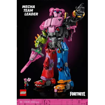 LEGO statybinis rinkinys Team Leader Mechs 77078 — Fortnite, 2503 dalys, 1 minifigūrėlė, 450 mm mecho aukštis