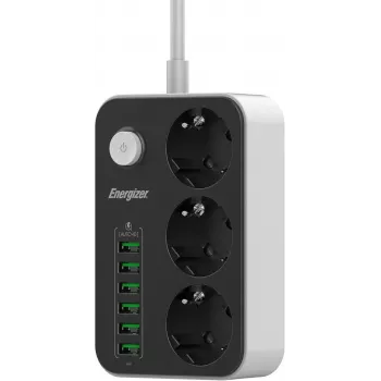 Nešiojamas powerbank Energizer EPB2500W00EU 2500 mAh, kompaktiškas dizainas, USB išėjimas