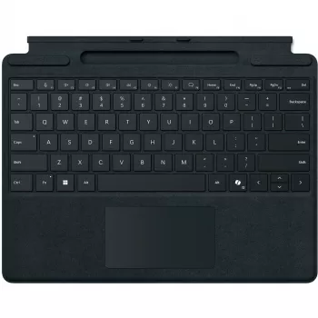 Microsoft Surface Pro klaviatūra QWERTZ vokiška juoda su jutikliniu skydeliu
