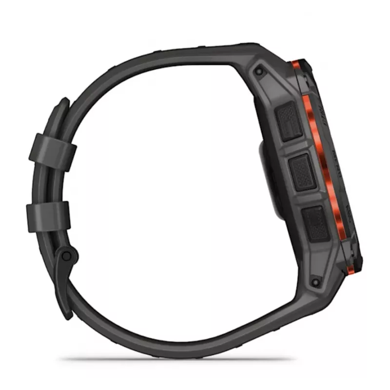 Garmin Instinct 3 Solar GPS išmanusis laikrodis 1.3 colio MIP 176x176 lietimui jautrus ekranas juodas
