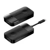 Belaidis USB-C į HDMI siųstuvas-imtuvas Vention ADOBB — 4K@30Hz, 1×HDMI, USB-C kabelis 1 m, juodas