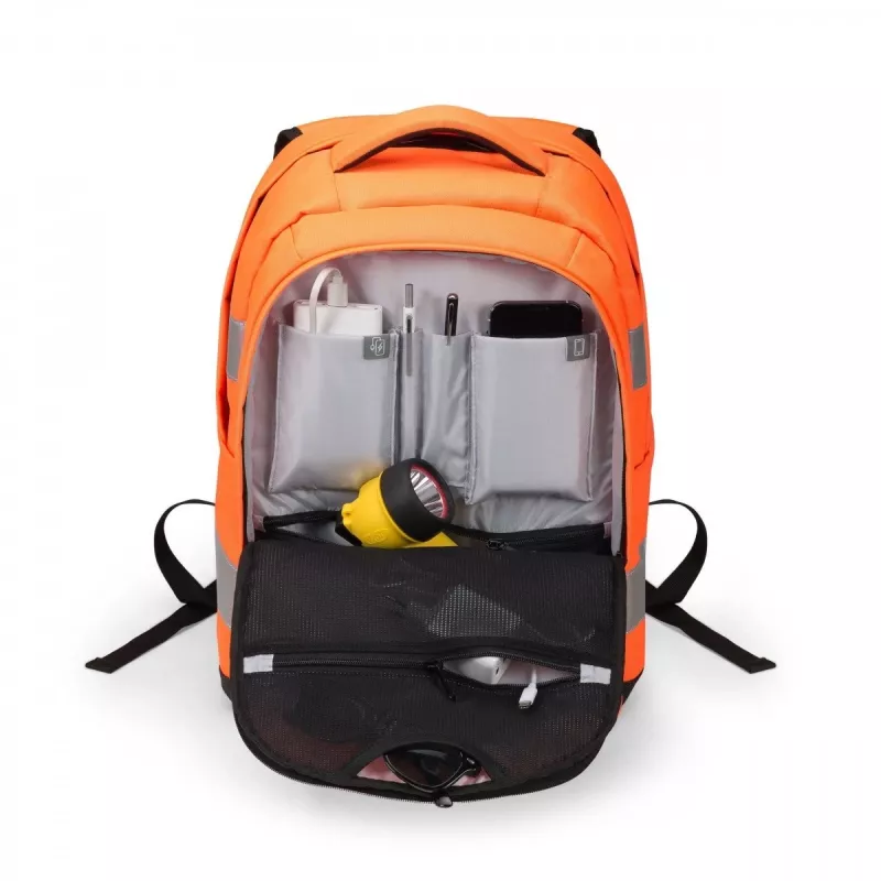 Kuprinė nešiojamam kompiuteriui 15,6 col. Hi-VIS 25 l oranžinė