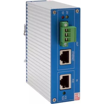 Ethernet PoE++ skirstytuvas Exsys EX-60321, 10/100/1000 Mbps, išėjimas 24V DC 2A
