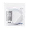 USB 3.2 Gen2 tipo-C prailginimo kabelis su PD, 1 m, 90° kampinis