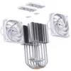 CPU aušintuvas Jonsbo CR-3000E Dual-Tower ARGB White, dvibokštis oro aušintuvas su ARGB apšvietimu