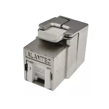 Alantec MB004-1 RJ45 įrankiams nereikalaujantis STP kat.6 PoE+ keystone modulis ALANTEC Plus – patobulintas perdavimo našumas