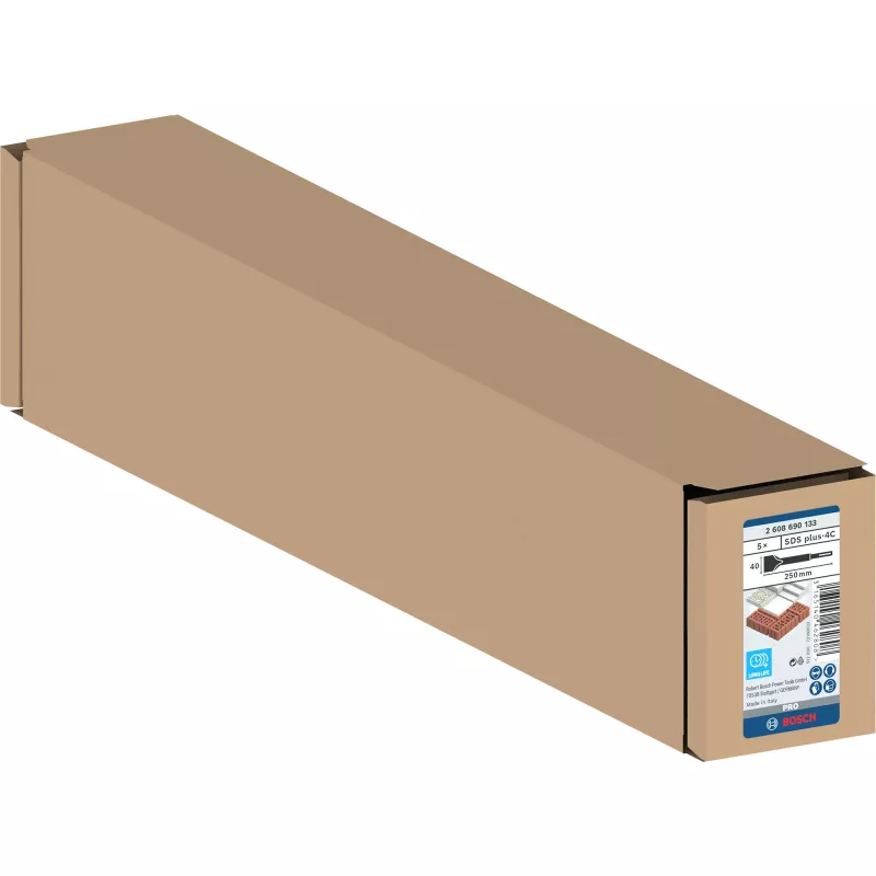 Priedas kaltas perforatoriui Bosch 2 608 690 133 Nerūdijantis plienas 250 mm