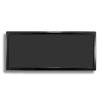 Dulkių filtras DEMCiflex DF0435, skirtas Corsair Air 540 — 259×140 mm, juodas