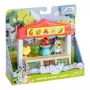 Žaislų figūrėlių rinkinys TMTOYS Mini Bluey Grocery store BLU17555 – mini personažų rinkinys vaidmenų žaidimams